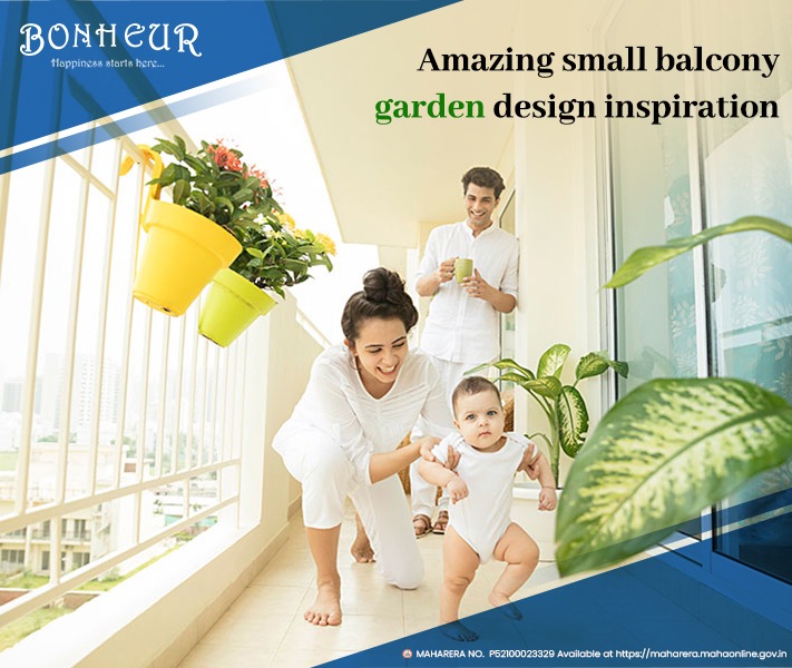 Amazing Small Balcony Garden Design Inspiration