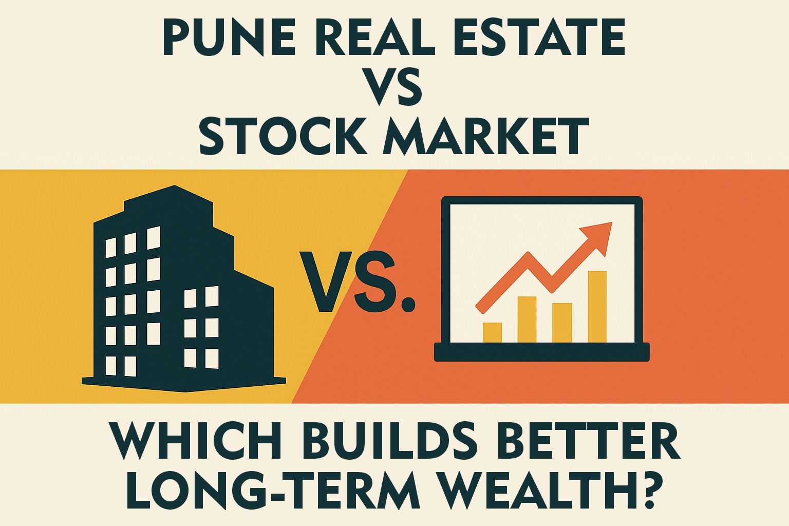 Pune Real Estate vs Stock Market: Which Builds Better Long-Term Wealth?